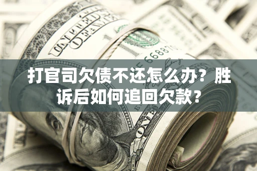武汉打官司欠债不还怎么办？胜诉后如何追回欠款？