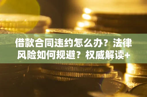 武汉借款合同违约怎么办?法律风险如何规避?权威解读+实用指南 武汉借款合同违约怎么办?法律风险如何规避?权威解读+实用指南